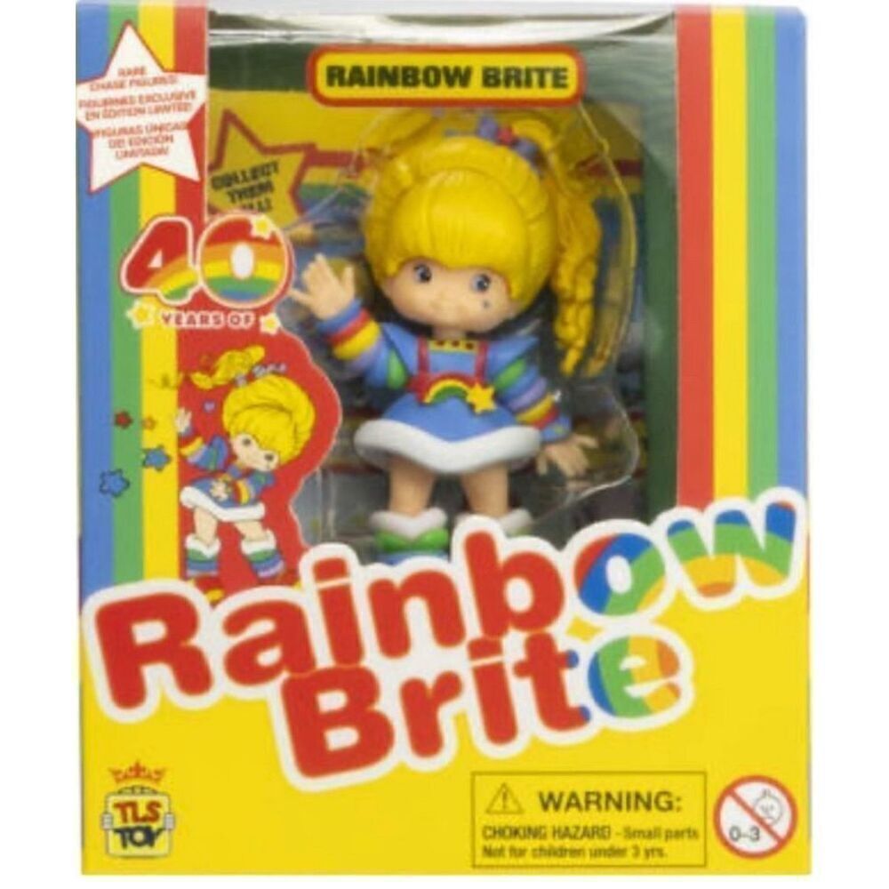 TLS Toys Rainbow Brite 40th Anniversary Mini Figure New in Box Cheebee rare 80s